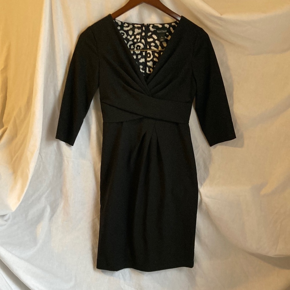 While House Black Market black dress